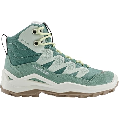 Preisvergleich Produktbild LOWA Kinder Maddox Pro GTX Mid Schuhe, rauchgrün-mintgrün, 38