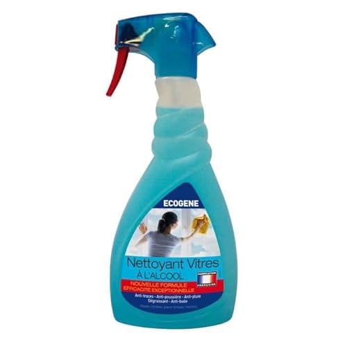 Spray Nettoyant Vitres à l'Alcool Ecogène - 500 ml Cover