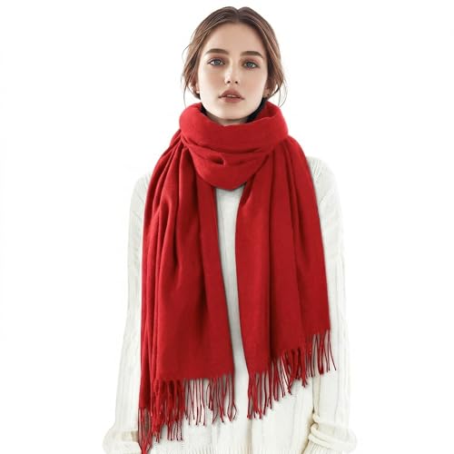 Premillow Scarfs for Women, Women's Scarves & Wraps, Classic Pashmina Shawls and Wraps, Cashmere Feel Scarfs for Women, Long Blanket Scarf