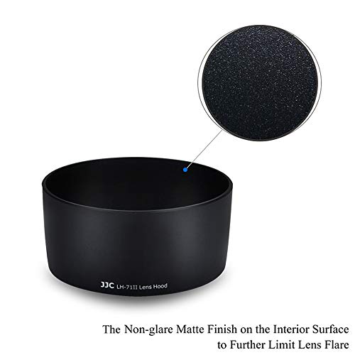 Jjc Lens Hood Shade For Canon Ef 50Mm F/1.4 Usm Lens Replaces Canon Es-71Ii Hood Reverse Attaching -Black #TOP2