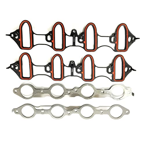 Image of PartsFlow Head Gasket Set For 2002 2003 Cadillac Escalade 6.0L V8 For 2001 2002 2003 Chevrolet Silverado 2500 6.0L V8 For 2001 2003 2003 GMC Yukon Denali Xl 6.0L V8 FS8-10460E