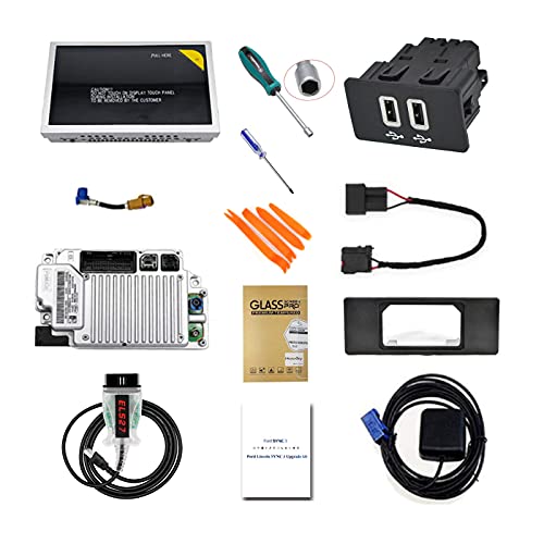 2021 SYNC3.4 21020 Complete MyFordTouch (MFT) SYNC 2 to SYNC 3 Upgrade Kit Compatible for Ford LincolnÂ 8 Inch Touchscreen SYNC 3 APIM Module USB Media Hub w/Carplay NA 2 20 GPS Navigation