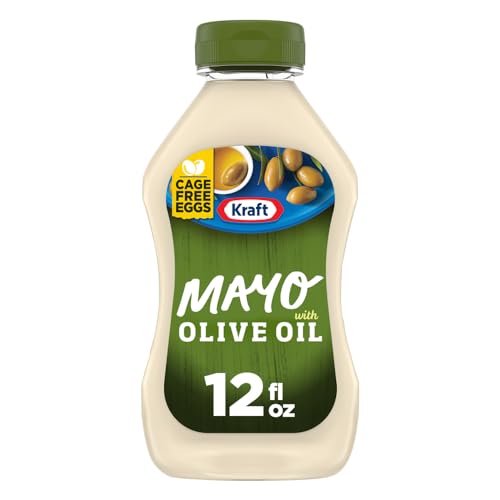 Kraft Mayo Olive Oil Reduced Fat Mayonnaise (12 oz Bottle)