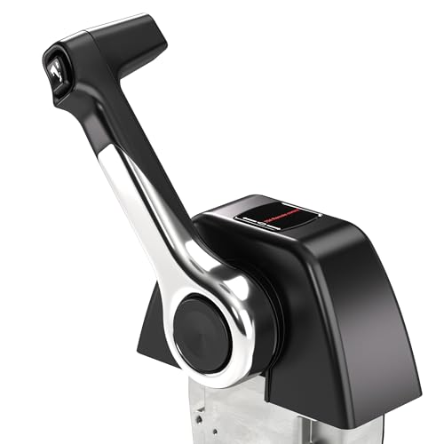 704-48205-P1 Binnacle Outboard Engine Control Box, Top Console Mount Boat Remote Control Box Compatible with Yamaha Console 704 Single, Push to Open