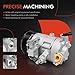A-Premium A/C Compressor with Clutch Compatible with Ford Mustang 5.0L 2018-2025, with 6SBH14C Compressor