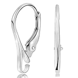 925 Silver Lever Back DIY Jewelry and Repair Earrings Hooks and Wire (1)