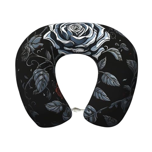 Almohada de espuma viscoelástica tamaño único para viaje miniatura 1
