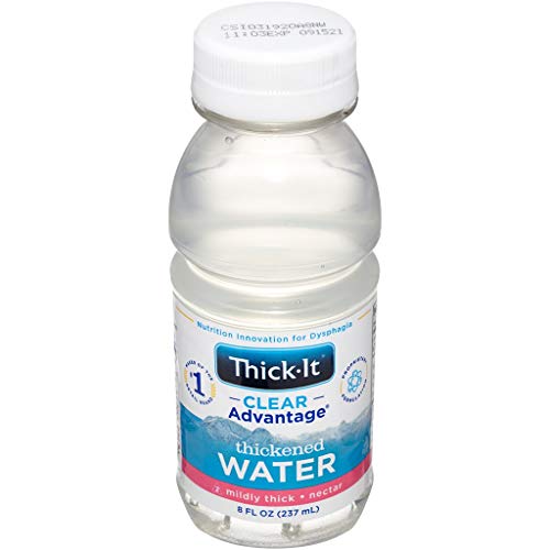 Thick-It Clear Advantage Thickened Water - Nectar Consistency, 8 Oz Bottle (Pack Of 24) #TOP7