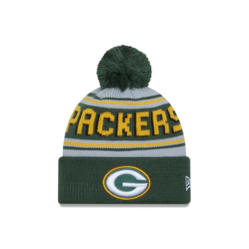 New Era Men's Green Green Bay Packers Main Cuffed...