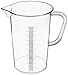 Vitlab SAN Graduated Pitcher, 1000mL Capacity (Pack of 6)