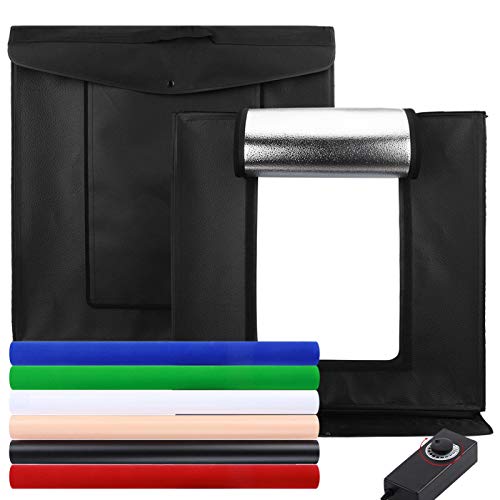 SALUTUYA Photo Tent Kit Light Box Ausrüstung für hochreflektierende Stoffe für Fotostudio-Produkte(European Power Supply… – Bild 3