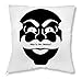 RaMedia 10 Who is Mr Robot Mask Art Cyber Hacker Elliot TV Oreiller