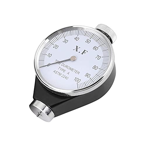 Image of Rubber Tire Durometer Hardness Tester Meter 0-100 HAShore Type A /O /D Shape Type(A Shape Type)