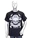 K&N 88-6065-M Black Medium T-Shirt with Skull and Bones Logo