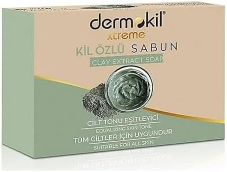 DERMOKİL Kil Özlü Doğal Katı Sabun 100 gr — Amazon ürün görseli