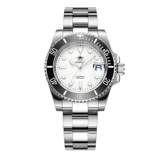 ADDIESDIVE Relogio automatico masculino, relógio de mergulho, 200m/300m, movimento mecânico NH35a, Relógios modernos de aço inoxidável para homem