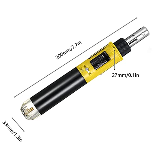 Blantye 12 in 1 Gaslötkolben-Set - Kabelloses Gasbrenner-Kit mit automatischer Zündung für die Schmuckherstellung… – Bild 8