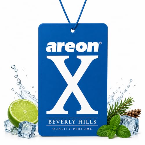 Image of AREON X Beverly Hills Paper Hanging Car Air Freshener - Pack of 12
