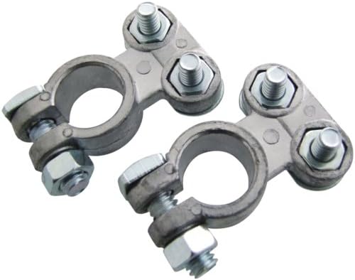 Car Battery Terminals Clamps 1 Pos & 1 Neg