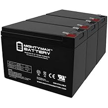 Mighty Max Battery 12V 10AH SLA Replacement Battery for Neuton Mowers E0683-310W - 3 Pack
