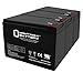 Mighty Max Battery 12V 10AH SLA Battery Replacement for Emerson 30, NP7-6 - 3 Pack