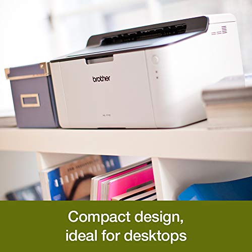 Impresora Brother HL-1110 láser con tecnología antibucle y tamaño ultra compacto 5
