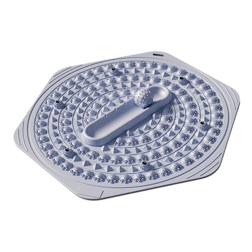 MotiveTech Esterilla de Masaje de Pies con Acupresión, Cojín Hexagonal, Bolas de Presión, Gel Suave para Relajación Plantar, Práctica, Adecuada para Sala de Esta, Azul