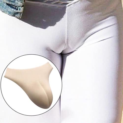 Men's Crossdressing Transgender Camel Toe Fake Underwear Insert Pad/Fake Vagina Pad Hiding Shaping Panty #23