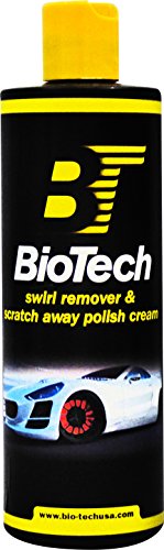 BioTech Swirl Remover & Scratch Away Polish Cream, Scratch Remover, Light Swirl Remover, Polish Cream, Scratch Eliminator, Easy Buffing, Easy Application and Removal 16 oz (1)
