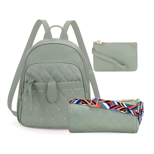 Image of Comfabie Backpack for Women | Office,Travels & Daily Use | Trendy & Casule Backpack | Stylish Vegan Leather Backpack Bags for College Girl | Shoulder Bag for office | Best Gift for Wife Sister Friend