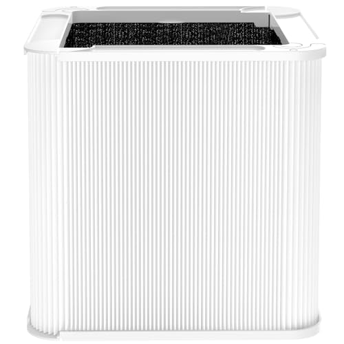 Image of 211+ Replacement Filter Compatible with Blueair Blue Pure 211+ Air Purifier, Foldable Particle and Activated Carbon Filter, White
