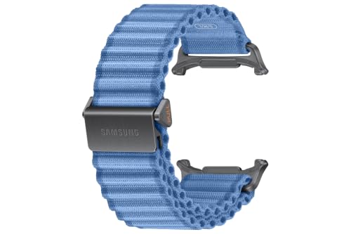 Image of Samsung Galaxy Watch Ultra2 Trail Band, Blue, One Click Attachment
