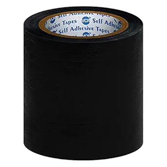 VCR Black Duct Tape - 18 Meters in Length 144mm / 6