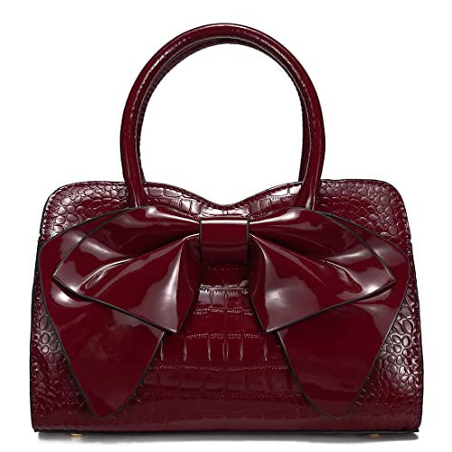 Image of JHVYF Women Tote bag Satchel Purses and Handbags for Women Shoulder Bags Bow Purse