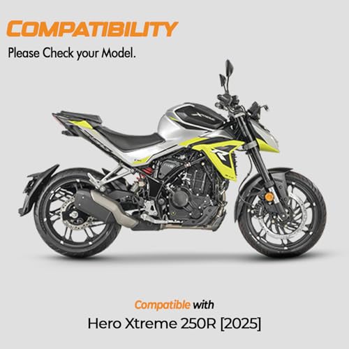 Image of FriendZon Screen Guard For Hero Xtreme 250R TFT Digital Meter [2025] | Anti-Bubble | Scratch Resistant | HD Clear | Anti-Fingerprint | TFT Instrument Display Protector | Xtreme Accessories [Not Tempered Glass] (Pack of 1)