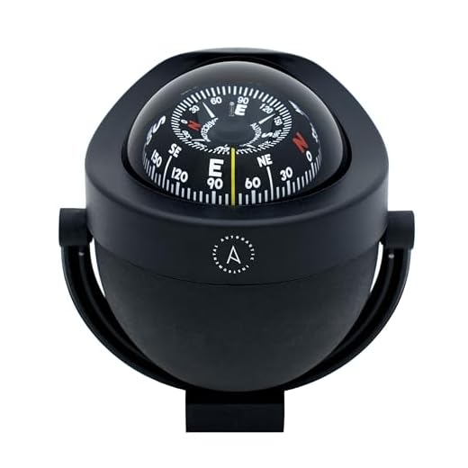 Autonautic Boat Compass - Bracket Mount - C12-002 -The Best Option for Power, Sail Boats and Life Boats - 85mm Direct Reading Dial - Made in Europe