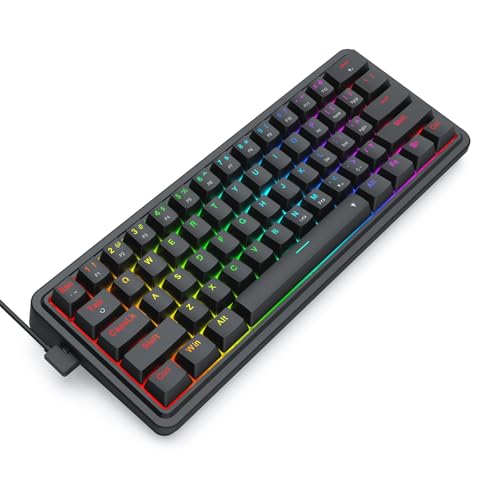 Teclado mecánico Redragon K722 con junta cableada y switches intercambiables 7
