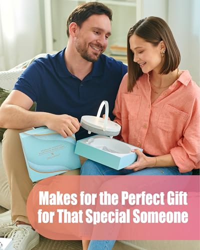 Bedside Lamp with Wireless Charger, Birthday Gifts for Women, 6 in 1 Touch Bedside Lamp, Portable Bluetooth Speaker, Gift for Her, Mom, Dad, Mens Gifts for Birthday Unique - Image 3