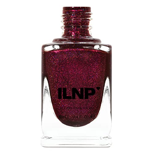 Image of ILNP Showtime - Deep Raspberry Holographic Nail Polish