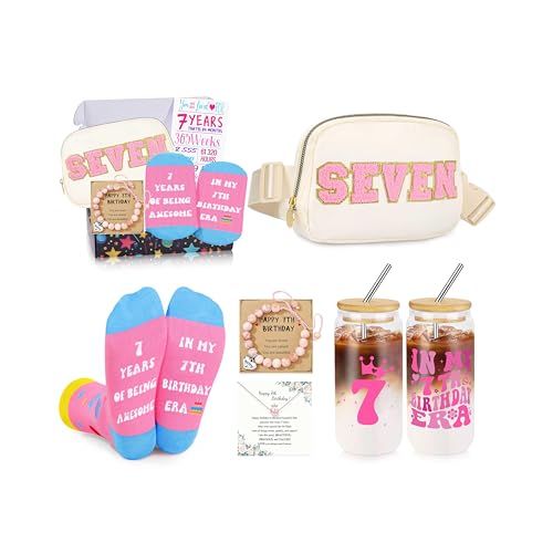 DOGMEM 7 Year Old Girl Gifts Birthday Gifts for 7th Girl Best Birthday Gift Ideal for...