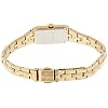 SEIKO Jewelry-Inspired Stainless Steel Watches for Women with Push 3-Fold Bracelet and Scratch-Resistant Hardlex Crystal, 30m Water-Resistant