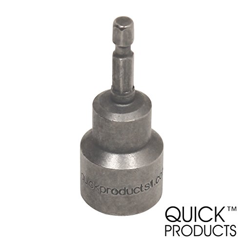 Quick Products Qplsjs Deluxe Quick-Connect Heavy-Duty Scissor Jack Leveling Socket For Power Drill - Each #TOP7
