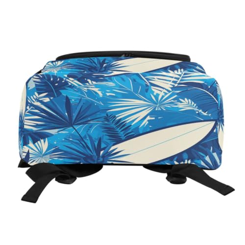 Sac à dos grande capacité bleu avec compartiment ordinateur pour jeunes - 5