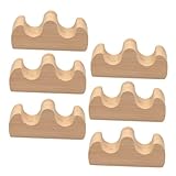 DIYEAH 6pièces Reposoirs Bois Pour Pinceaux De Calligraphie Porte-plume Inclinable Pour P...