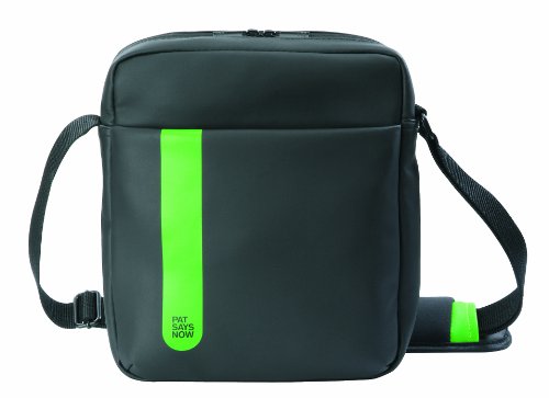 Preisvergleich Produktbild Pat Says Now Green Stripe Tablet Carrier schwarz