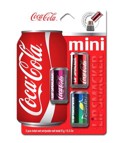 Coca-Cola Mini Can Lip Balm Trio