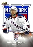 Mats Zuccarello 2025-26 UD New York Rangers Centennial White #77 Hobby NM-MT Hockey