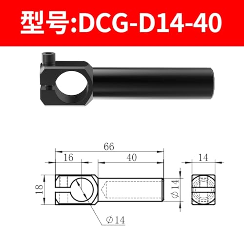 Conector neumático de montaje DCG-D30-140 para aire comprimido 5