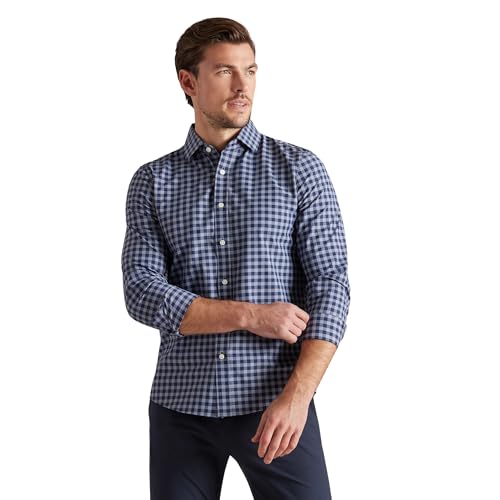 Rhone Men's State of Mind Shirt, Slim Fit Button Down Shirt, Performance Fabric, Anti Odor