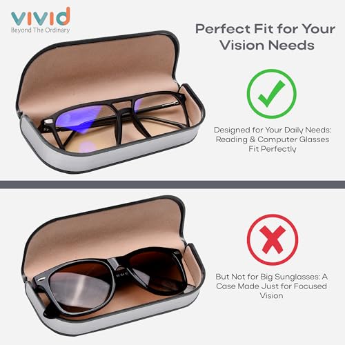 Image of Unisex Lightweight Specs Hinge-Spring Eyewear Dabbi Abs Hard Case Cover